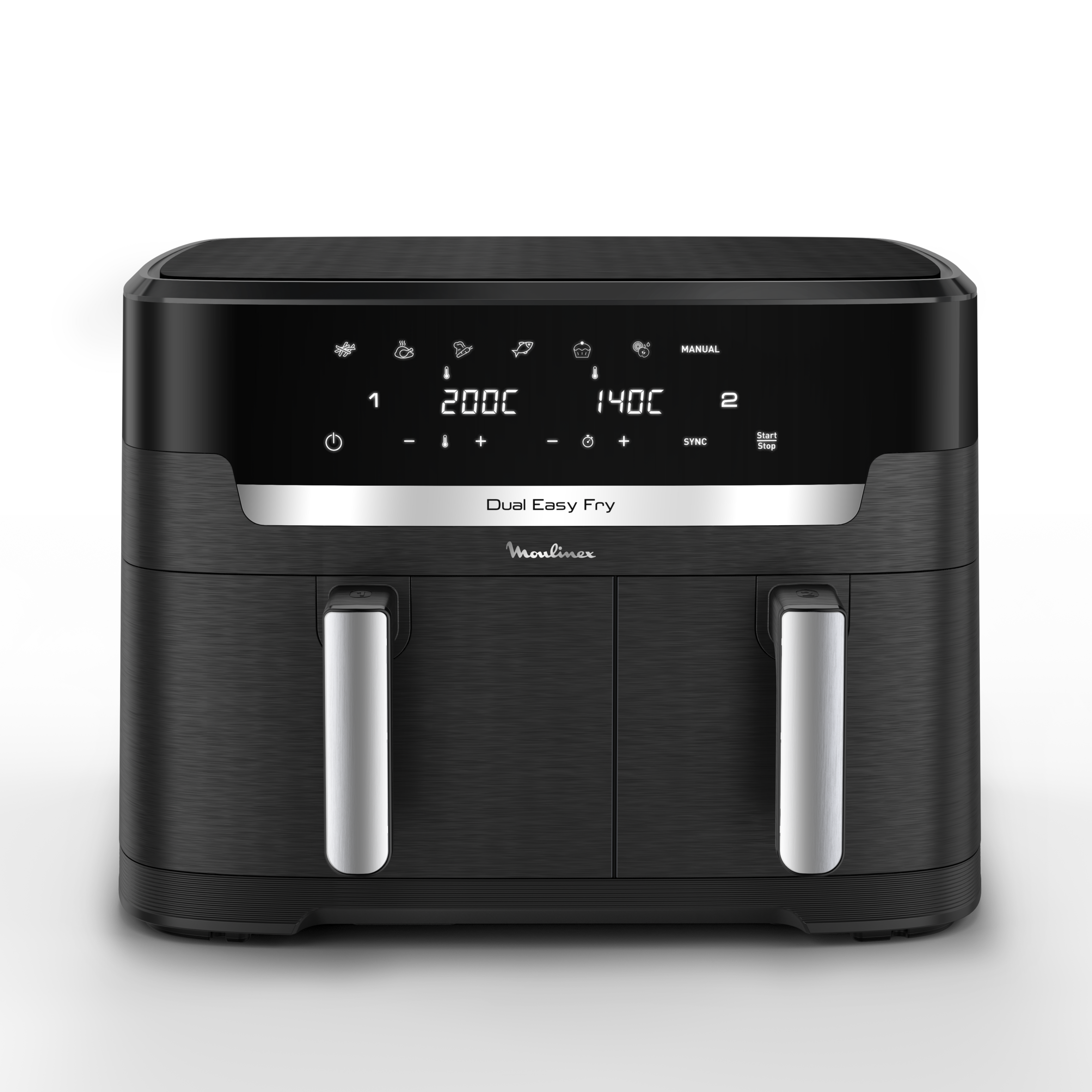 Moulinex Dual Easy Fry XXL 11L à deux tiroirs pour une famille nombreuse