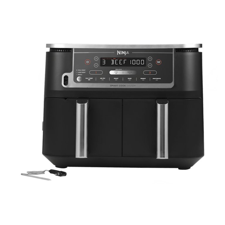 Ninja Foodi MAX DualZone Smart Cook AF451EU friteuse sans huile 9,5 L avec sonde de cuisson