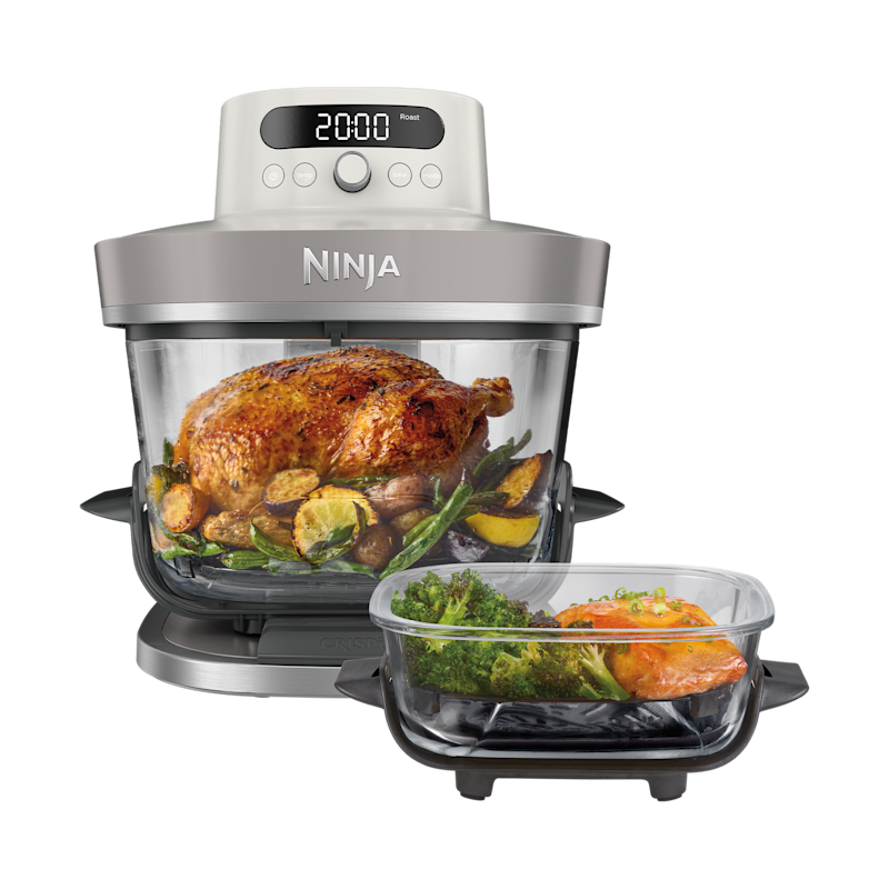 Ninja Crispi Pro AS101EULG friteuse a air en verre 7-en-1