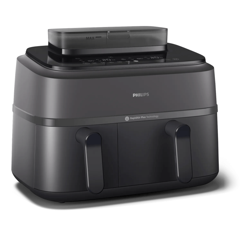 Philips Airfryer Serie 5000 NA550/00 double panier avec cuisson vapeur